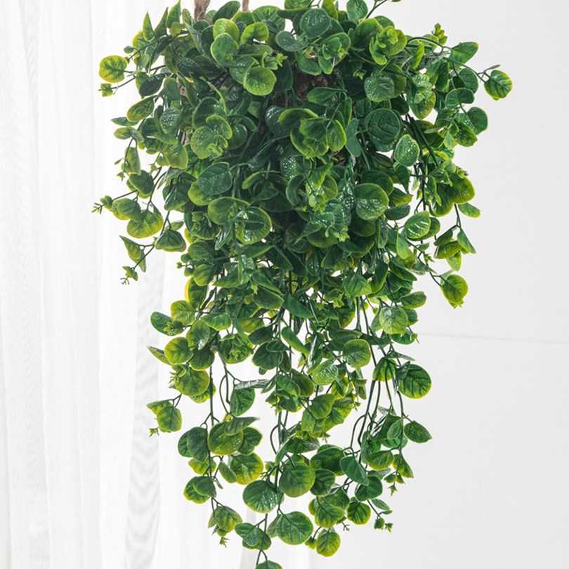 Artificial Hanging Plants - Planta Artificial de Eucalipto e Rattan