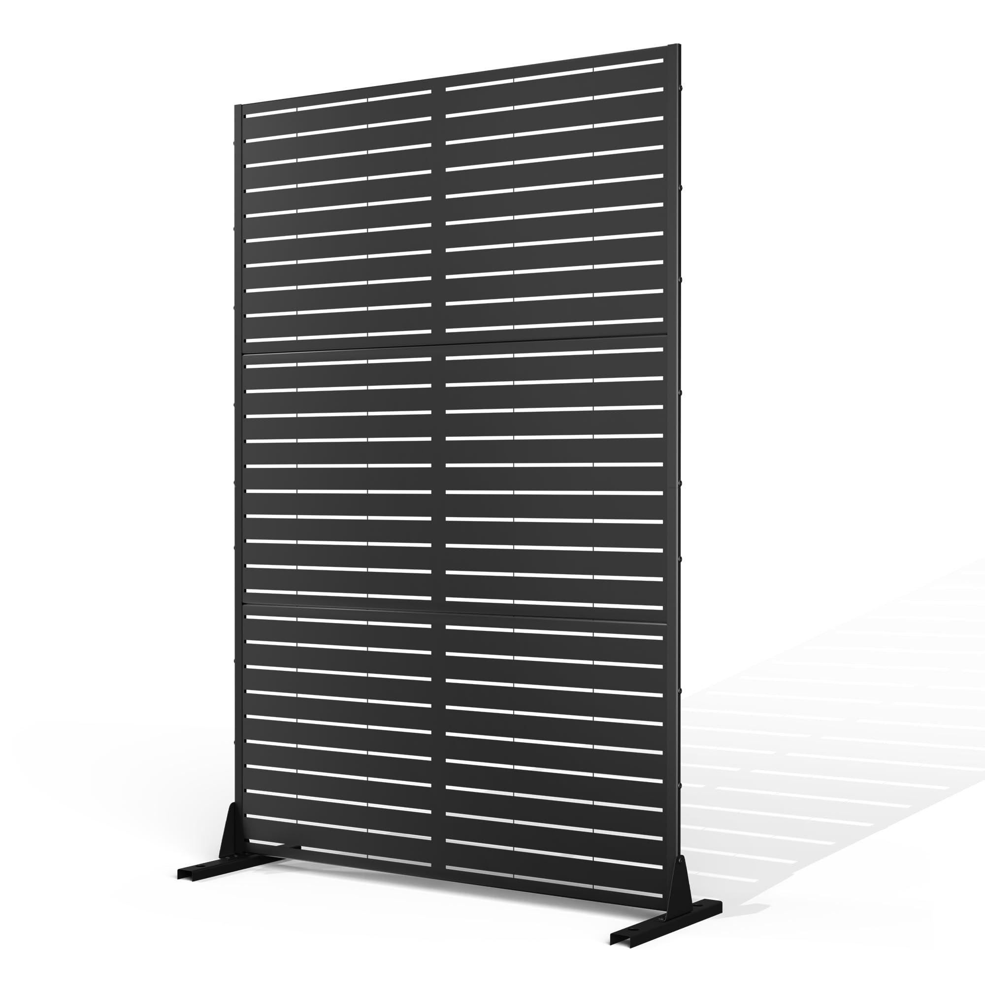 H&M Home Decor - Painel de Cerca Metálica para Privacidade