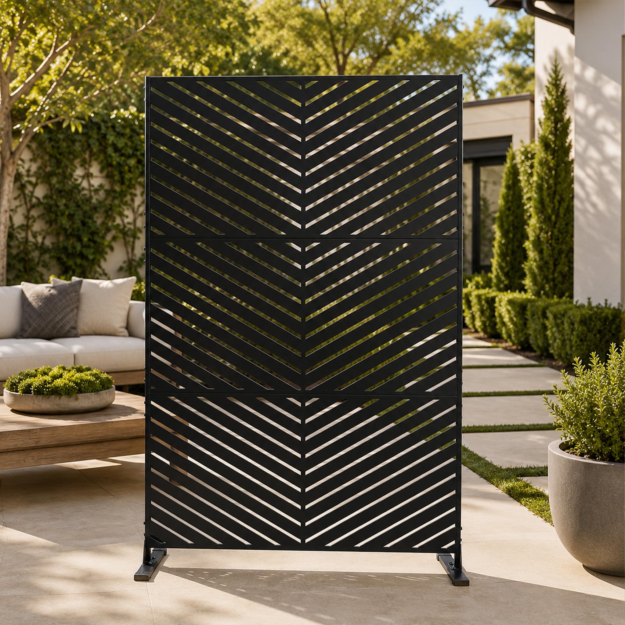 H&M Home Decor - Tela de Privacidade Metálica 74