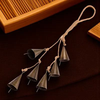 Boho Wind Chimes - Sino Decorativo de Bruxa para Pendurar,