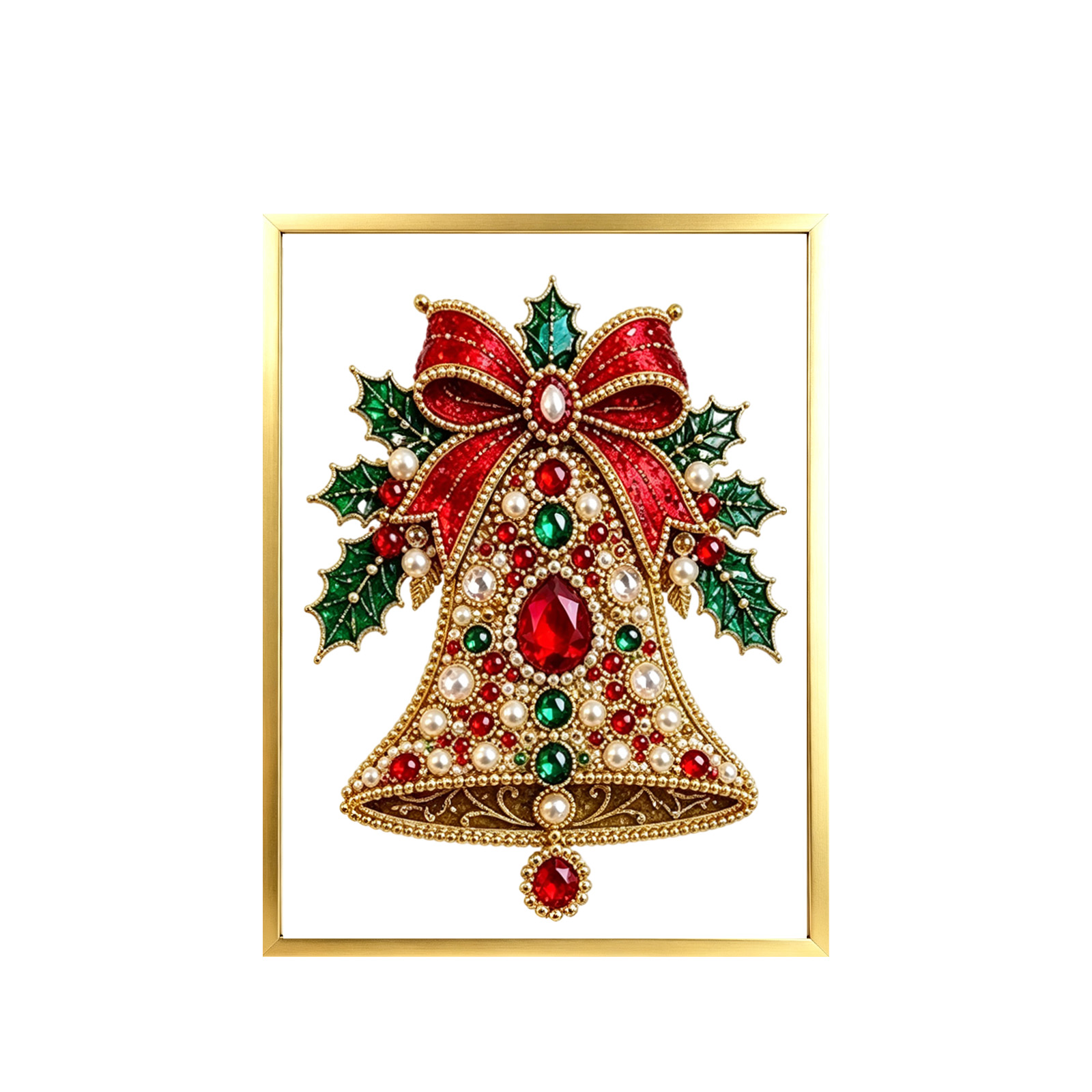 Home Decor Xmas Tree - Kit de Pintura em Diamante DIY