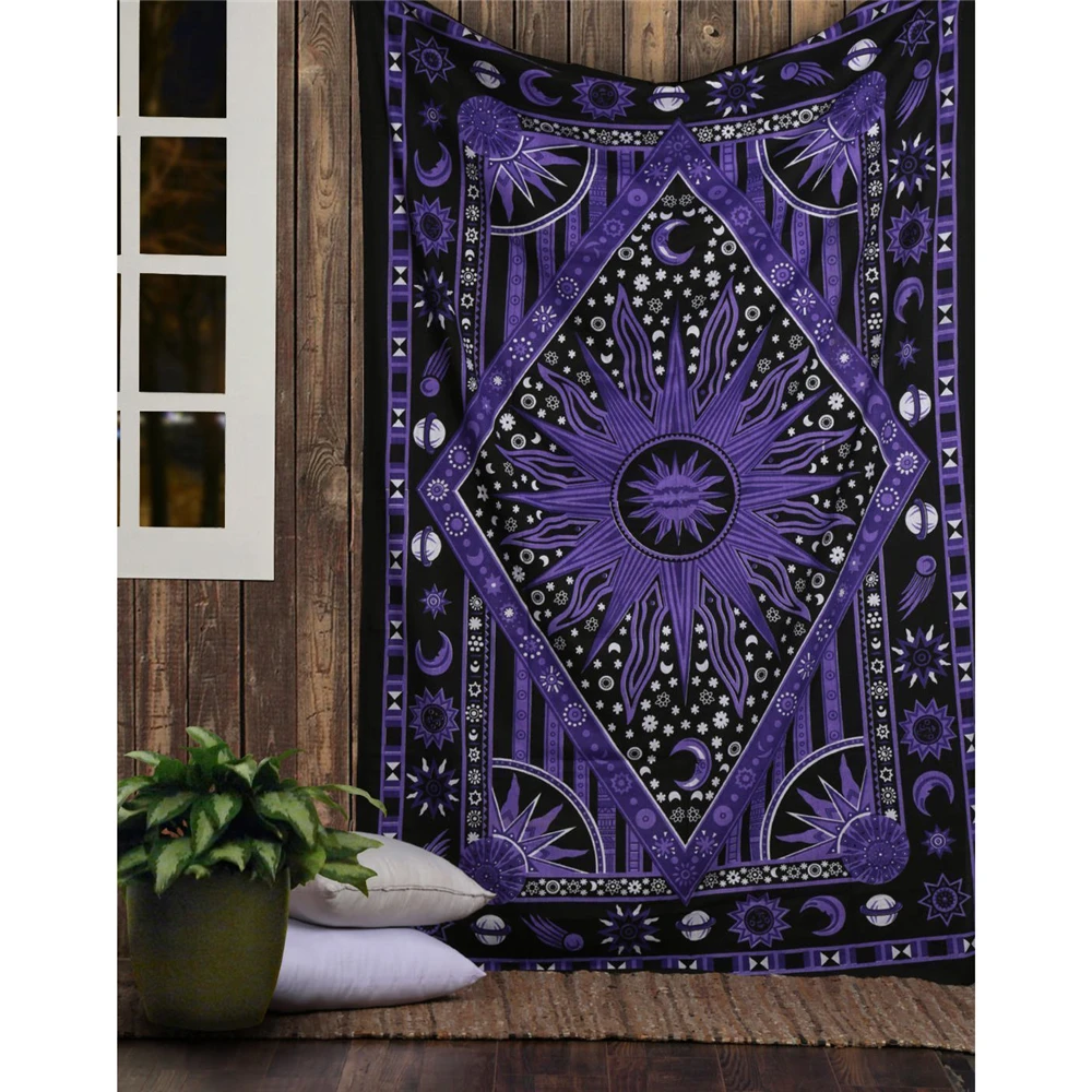 Home Decor Indonesia - Tarocchi indiano adivinhação mandala tapeçaria hippie