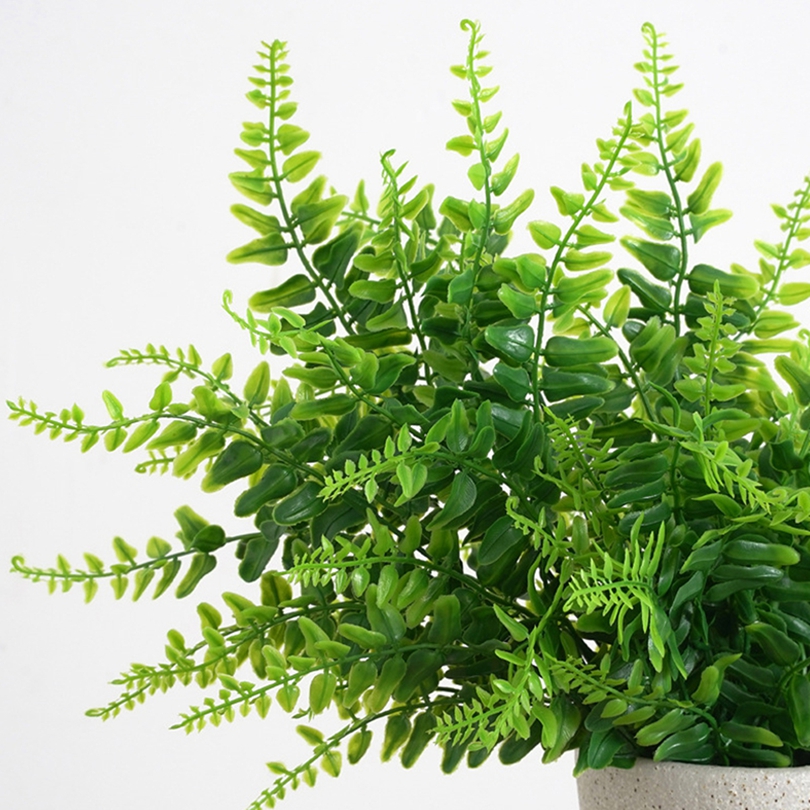 Artificial Hanging Plants - 1/3pc plantas artificiais de plástico folha