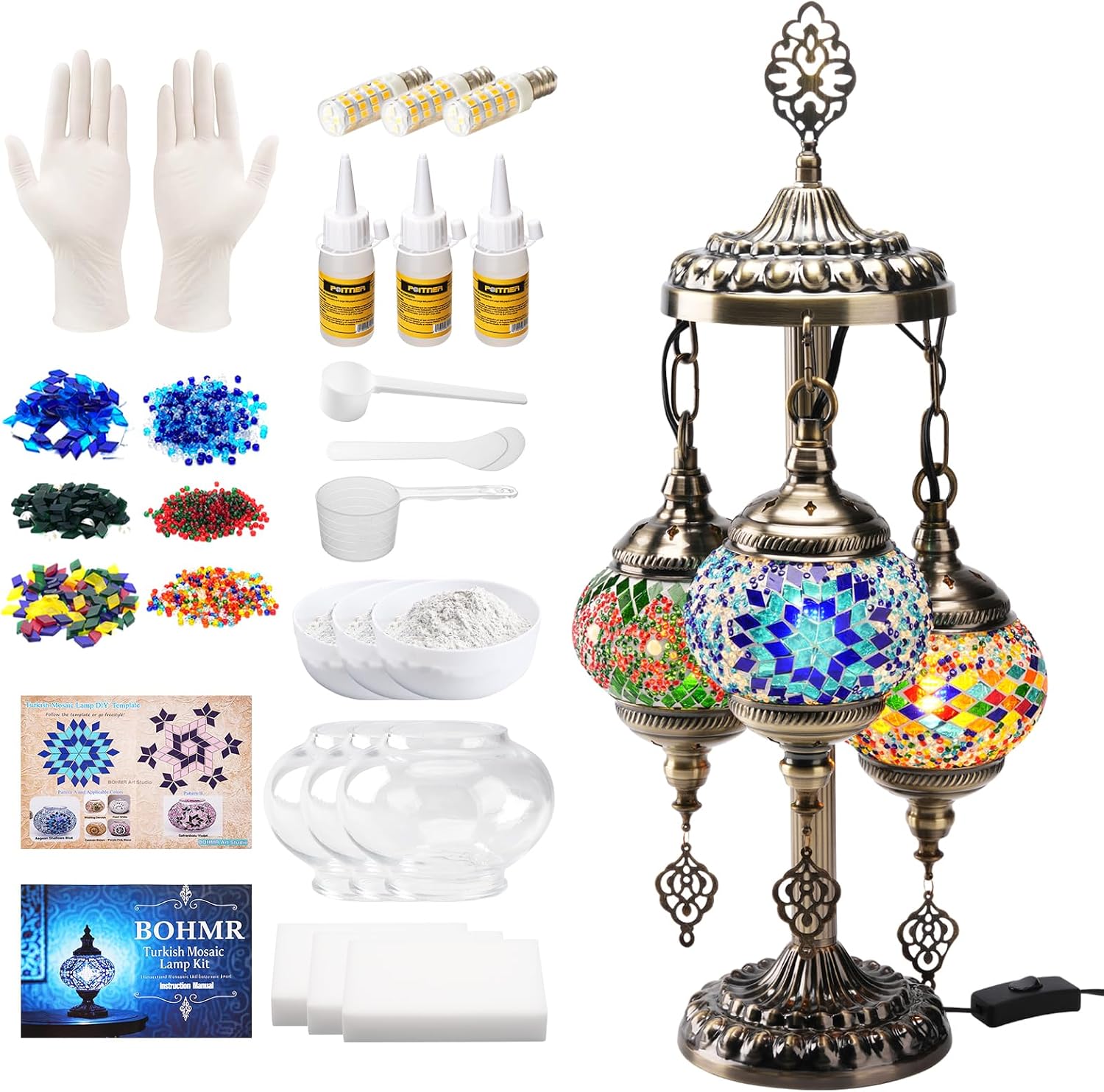 H&M Home Decor - Kit DIY de Lâmpada Turca de