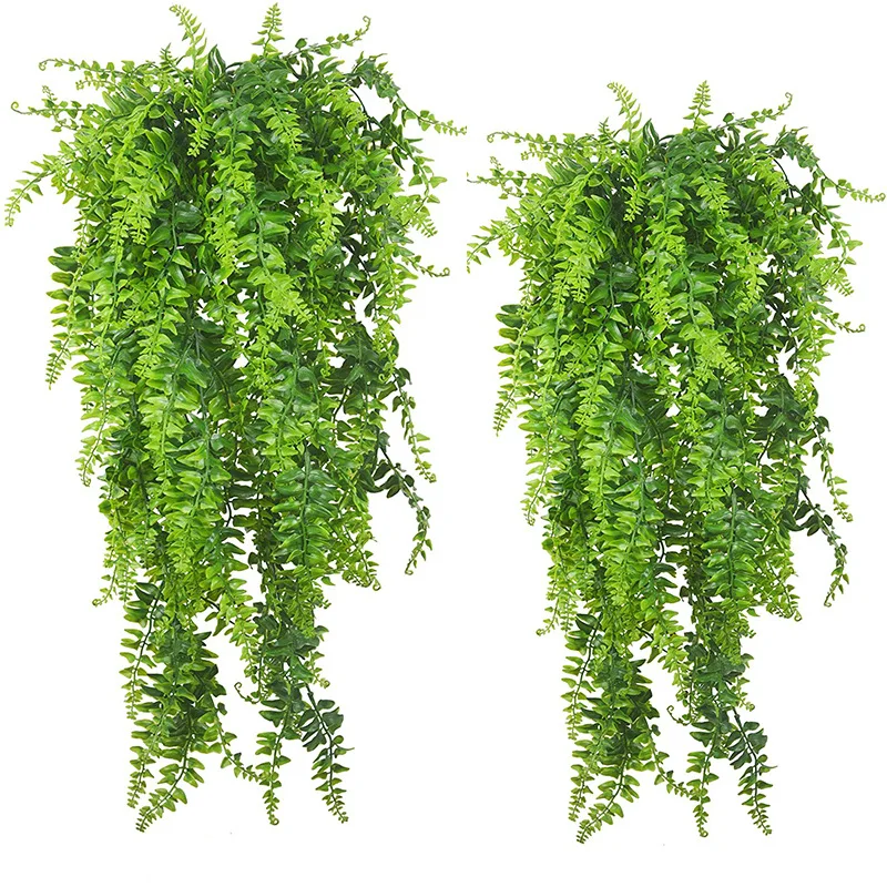 Artificial Hanging Plants - Grama Persa Suspensa Artificial, Sametos Suspensos,