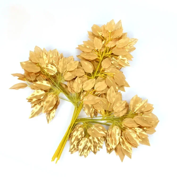 Artificial Hanging Plants - 12pçs/uma dúzia de folhas artificiais de