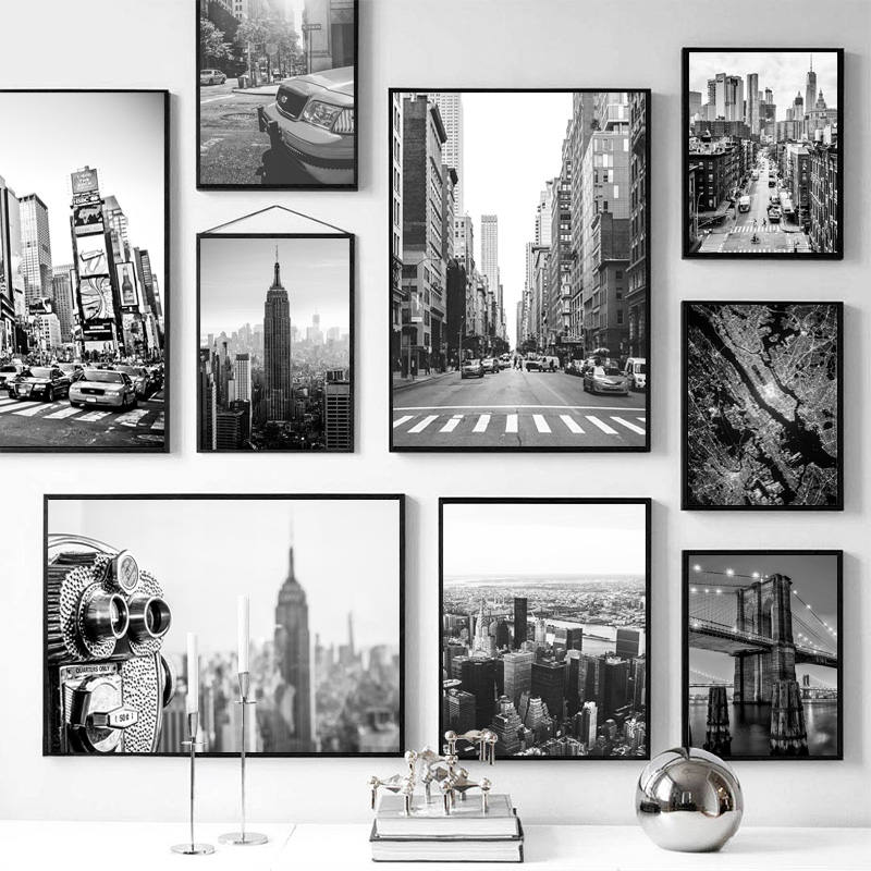 Home Decor New York - Pôsteres e impressões de pintura em