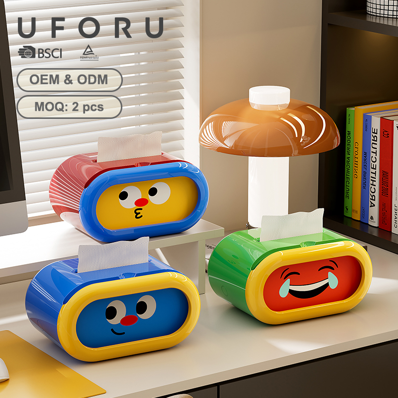 Home Decor Emoji - Uforu engraçado emoji caixa de armazenamento