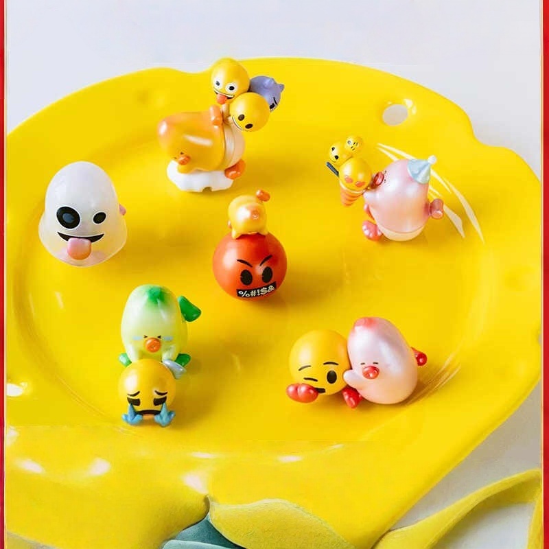 Home Decor Emoji - Mini Figurinha Bana Bana Emoji Banana