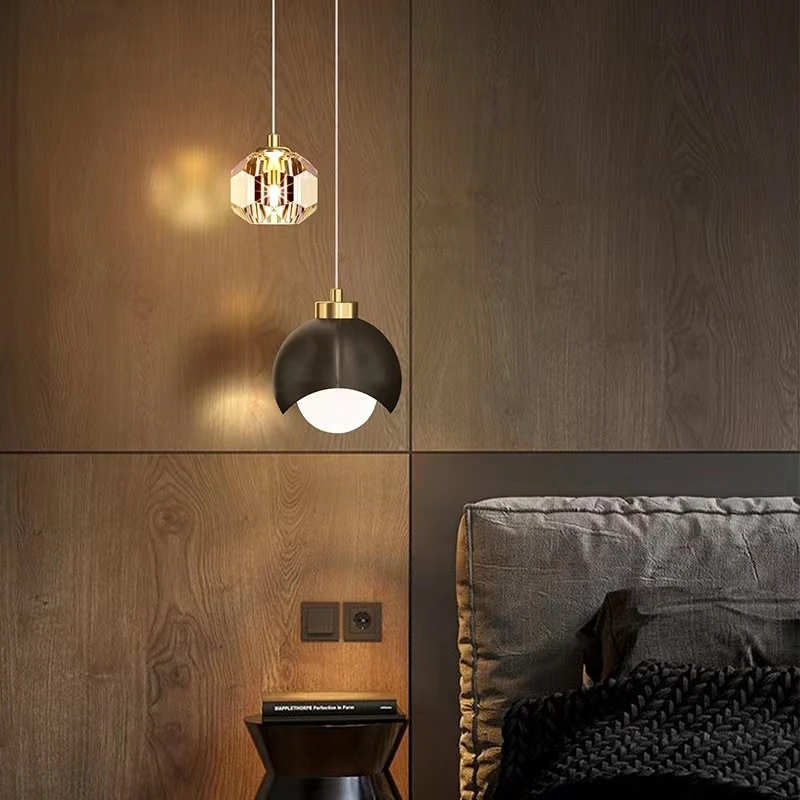 Hanging Moon Lamp - Quarto cabeceira pendurado luminária bola de