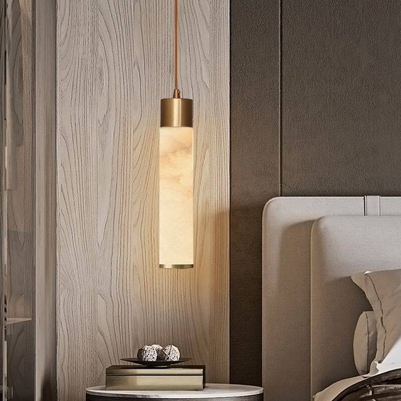 Hanging Moon Lamp - Luminária Pendente de Resina com Imitação