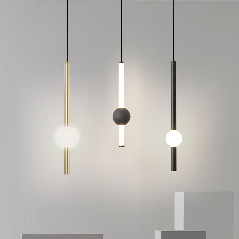 Hanging Moon Lamp - Luz pingente de cabeceira moderno e