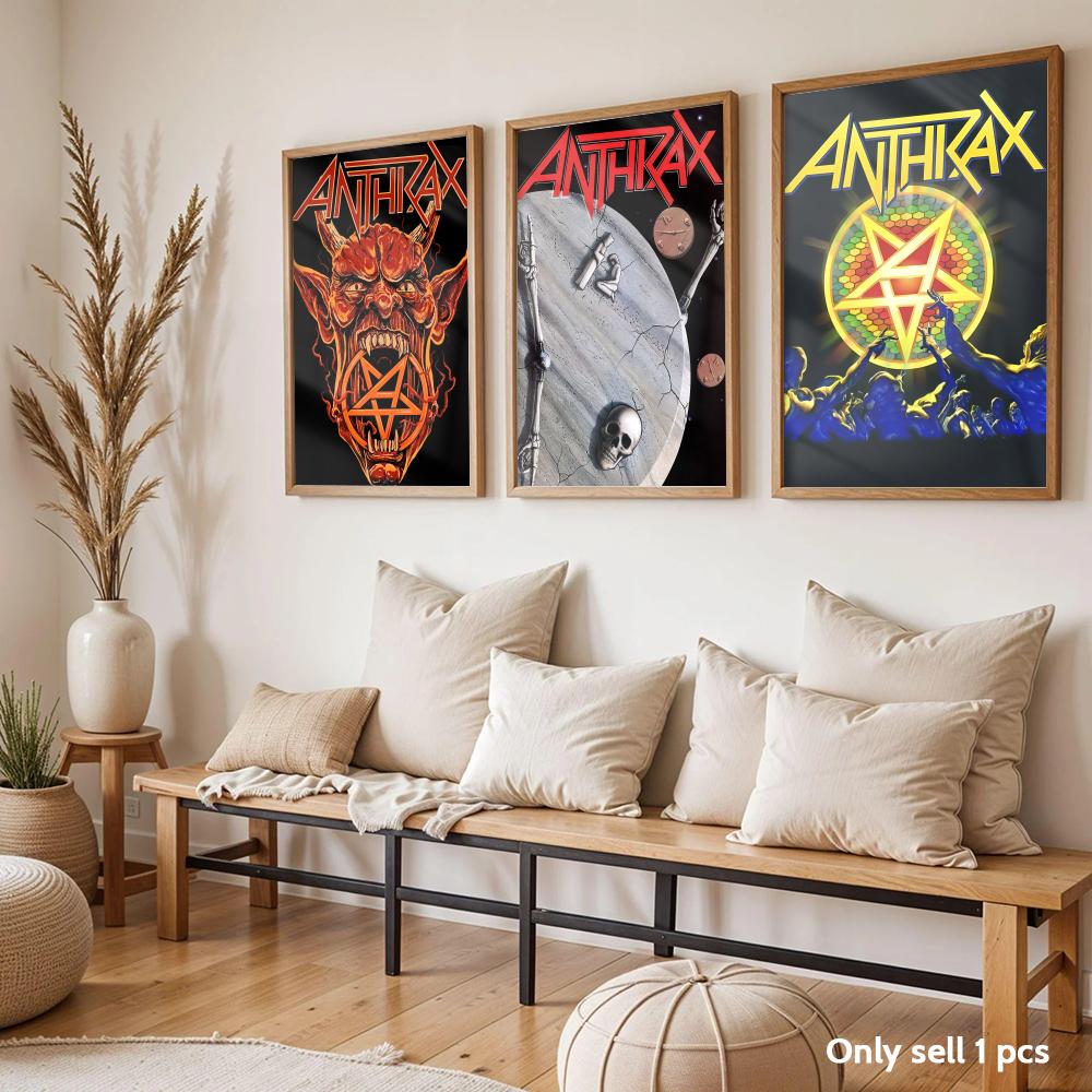 Pôster da banda Heavy Metal A- - Home Decor Living Room Ideas avaliação e preço