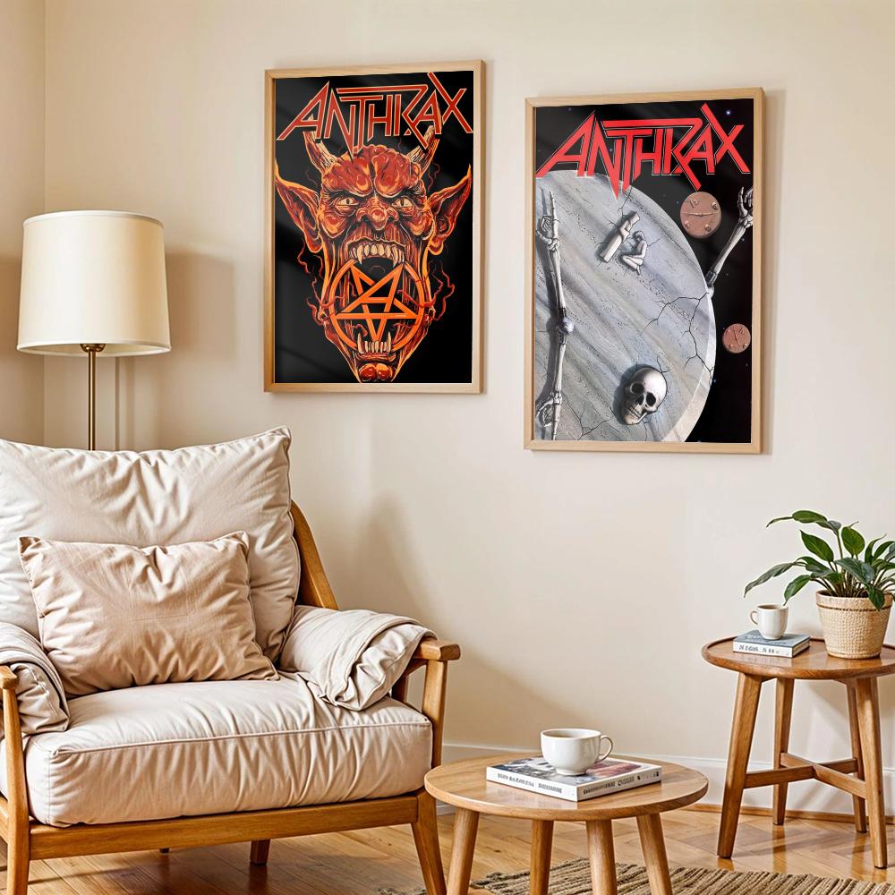 Pôster da banda Heavy Metal A- - Home Decor Living Room Ideas avaliação e preço