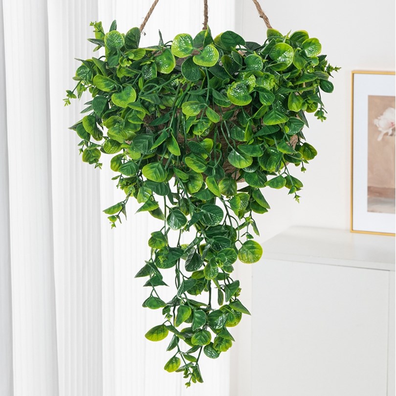 Planta Artificial de Eucalipto - Artificial Hanging Plants avaliação e preço