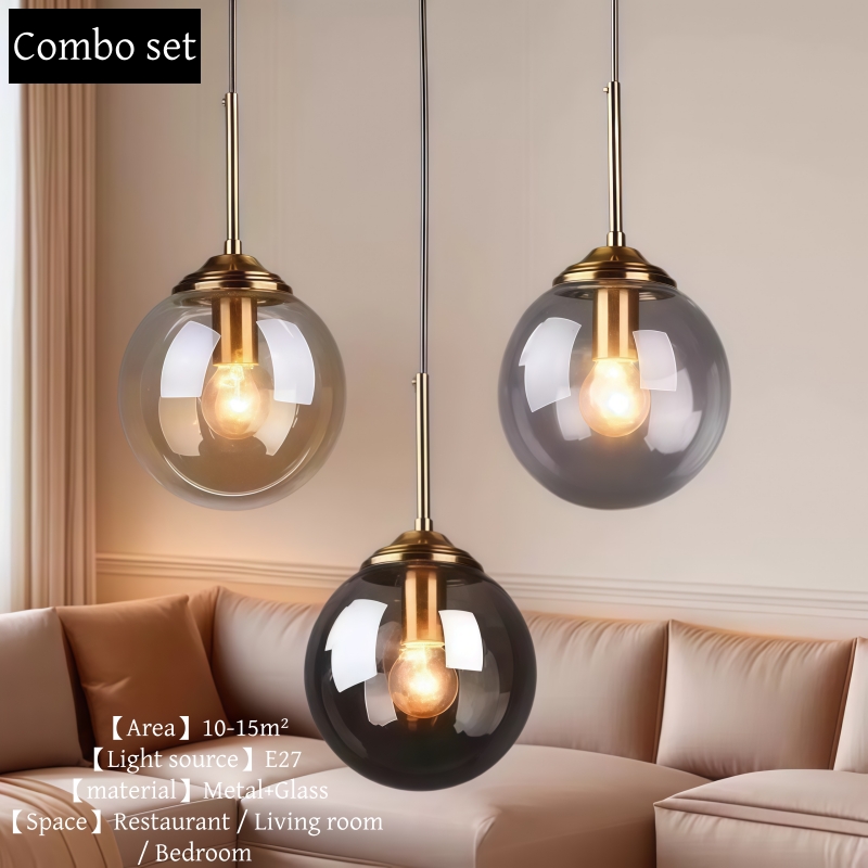 Lustre de metal luxuoso modern - Hanging Moon Lamp avaliação e preço