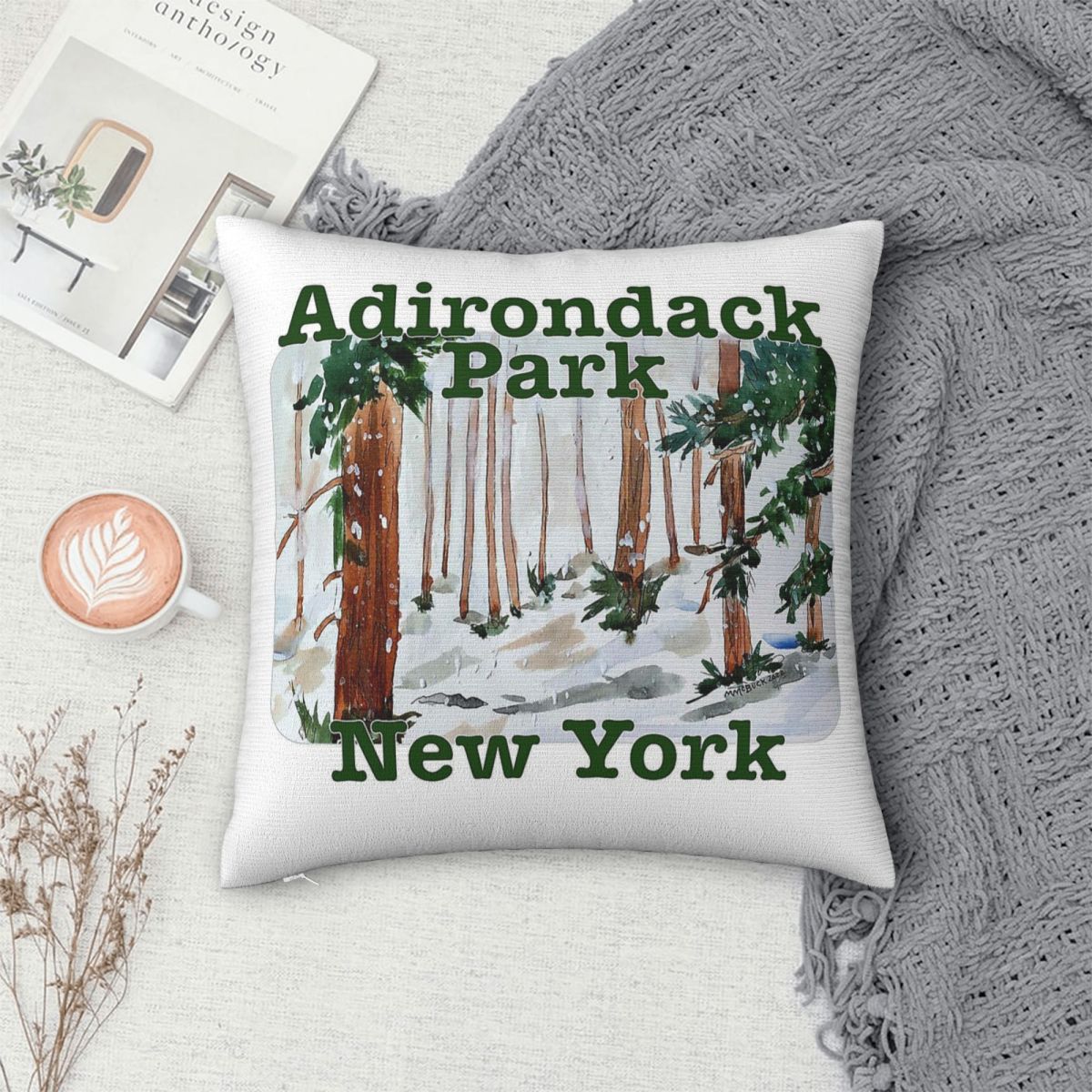Capa de Almofada Decorativa Ad - Home Decor New York avaliação e preço