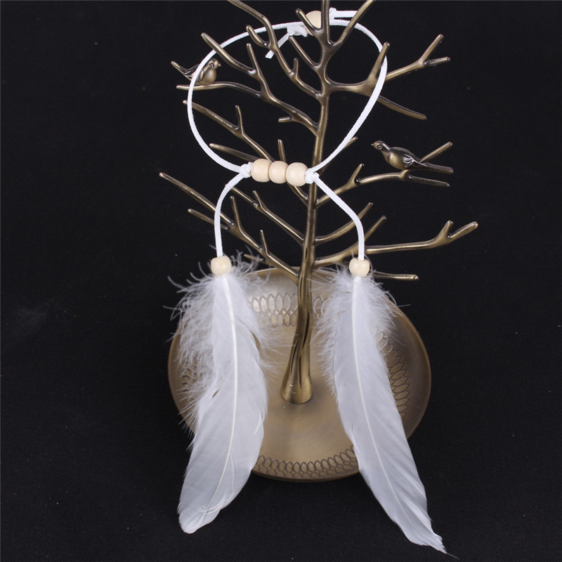 Handmade White Feather Headban - Home Decor Indonesia avaliação e preço