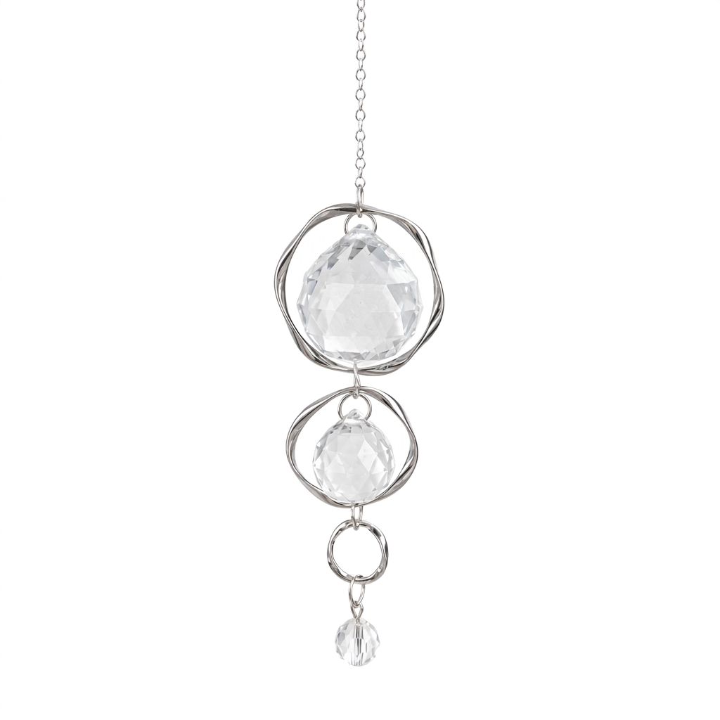 Prisma de Cristal Arco-Íris pa - Boho Wind Chimes avaliação e preço