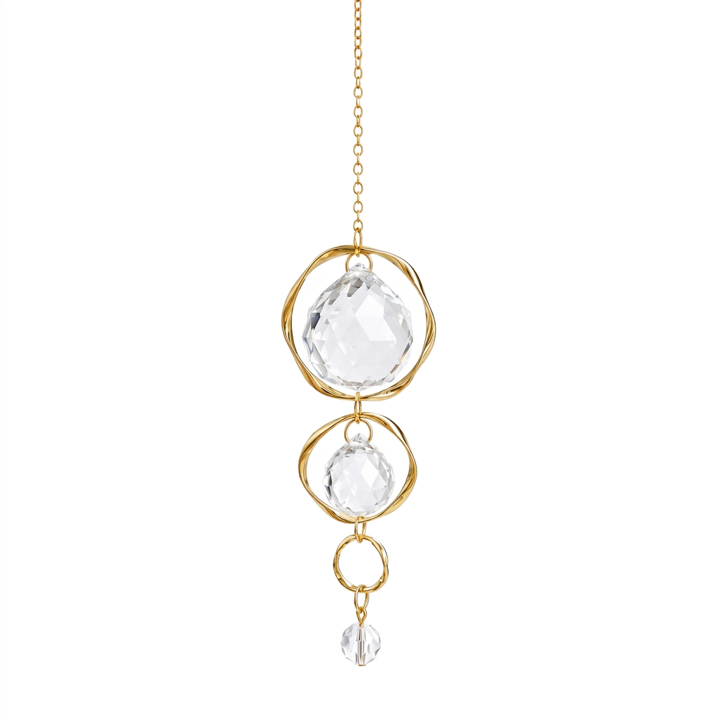 Prisma de Cristal Arco-Íris pa - Boho Wind Chimes avaliação e preço