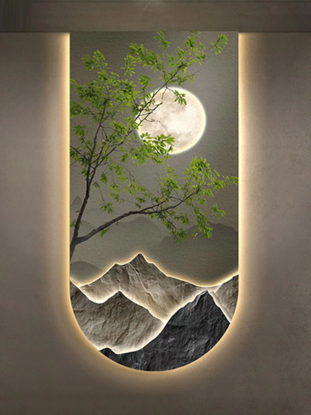 Pinturas Decorativas Pendurada - Hanging Moon Lamp avaliação e preço