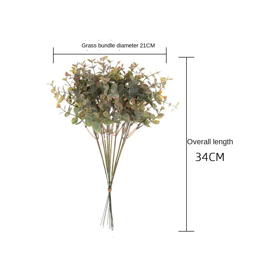 12 pçs/set eucalipto artificia - Artificial Hanging Plants avaliação e preço