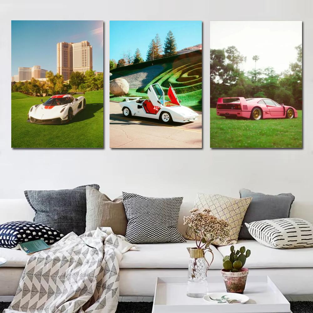 Pôster de carro de luxo estilo - Home Decor Japandi Style avaliação e preço