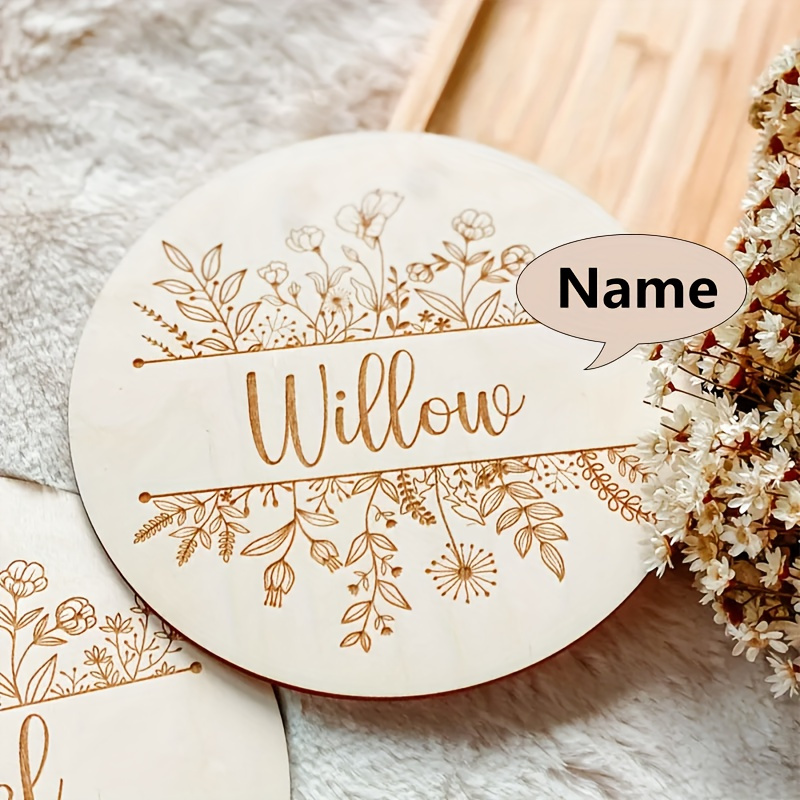 Placa de Nome Personalizada co - Home Decor Rustic avaliação e preço