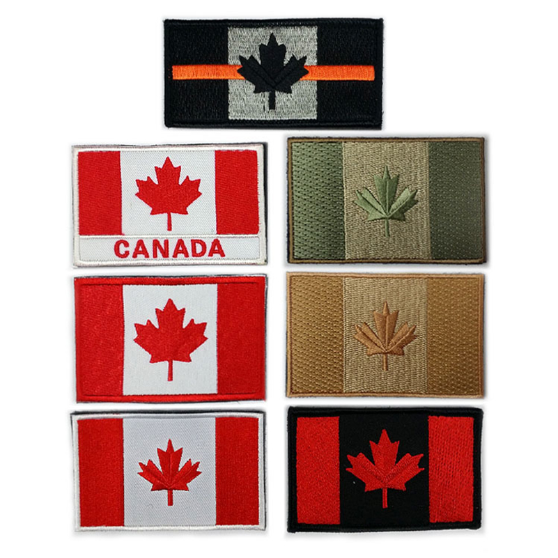 Bordado bandeira do canadá que - Home Decor Canada avaliação e preço