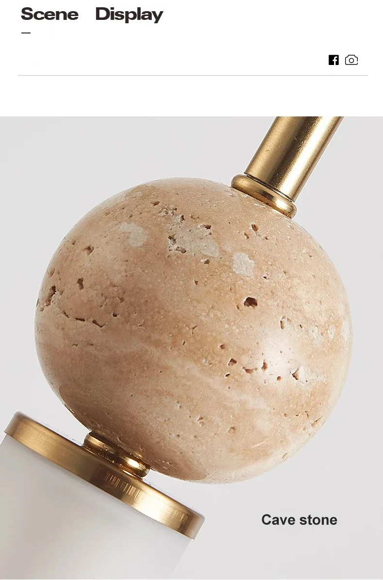Caverna pedra wabi-sabi quarto - Hanging Moon Lamp avaliação e preço
