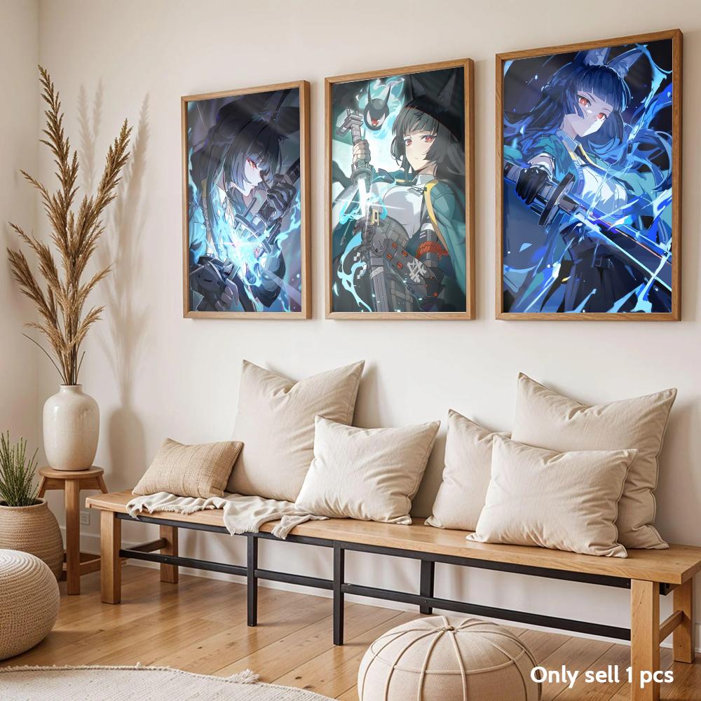 Pôster Hoshimi Miyabi Zenless  - Home Decor Living Room Ideas avaliação e preço