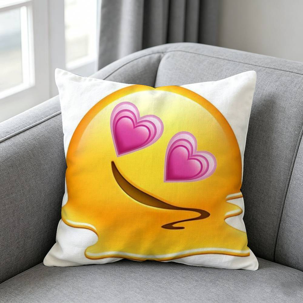 Capa de almofada com estampa d - Home Decor Emoji avaliação e preço
