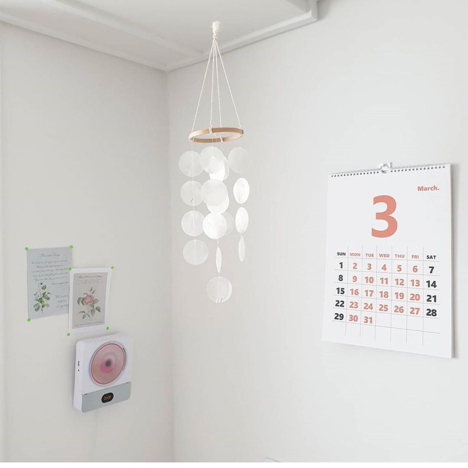 Concha sinos de vento pátio co - Boho Wind Chimes avaliação e preço