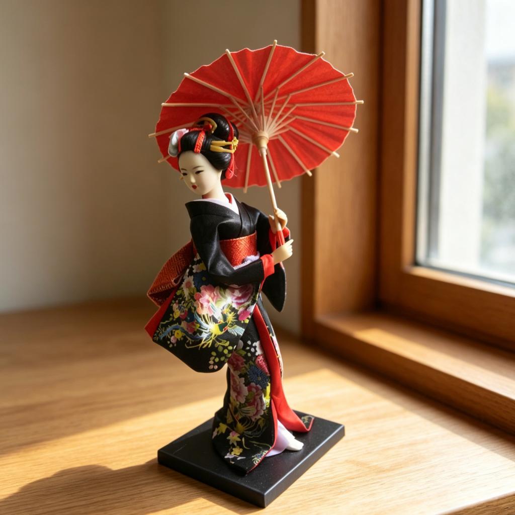 Estátua Decorativa de Geisha J - Home Decor Japandi Style avaliação e preço