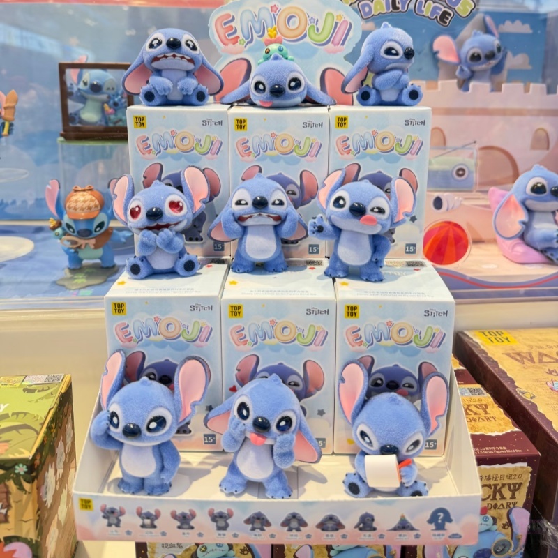 Toptoy Stitch Emoji Blind Box: - Home Decor Emoji avaliação e preço