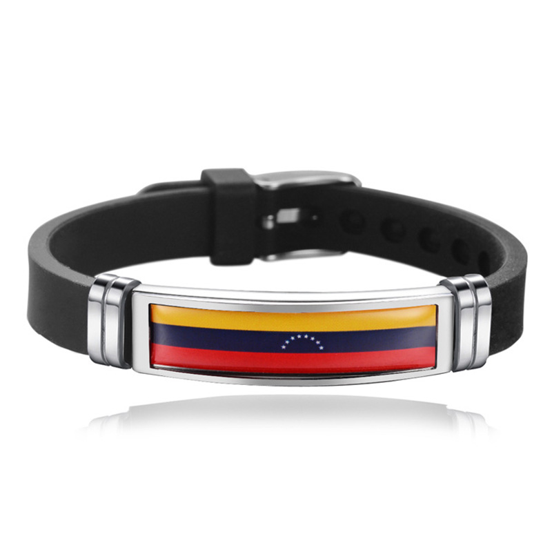 Pulseira de couro com bandeira - Home Decor Canada avaliação e preço