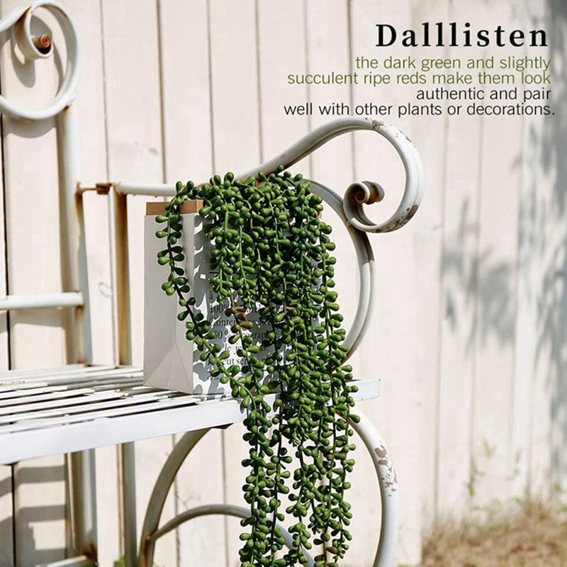Plantas Artificiais de Plástic - Artificial Hanging Plants avaliação e preço