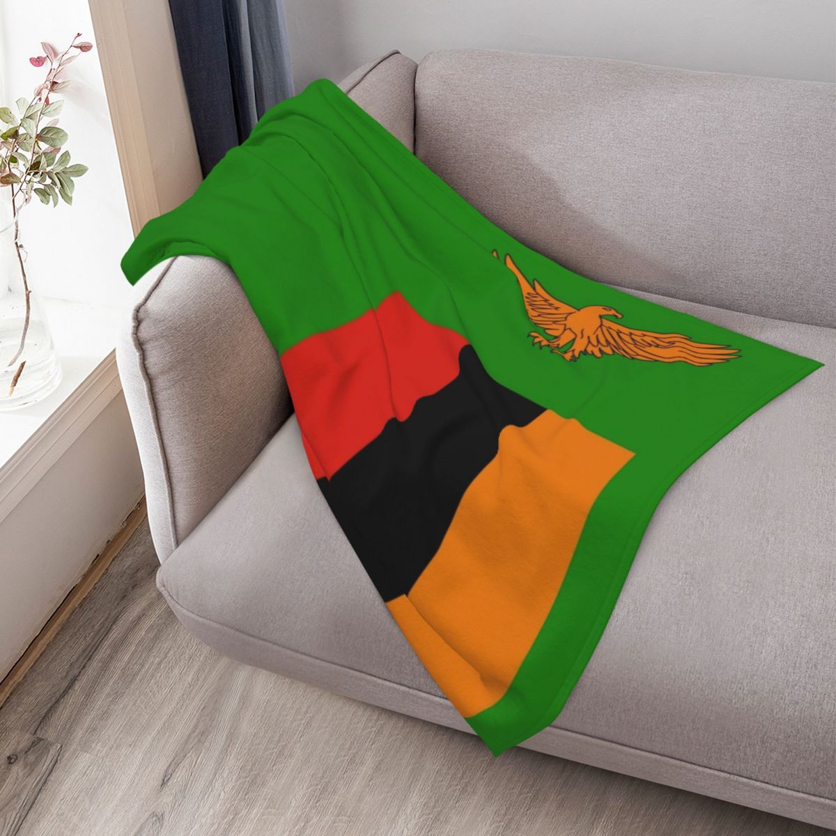 Cobertor com estampa da bandei - Home Decor Zambia avaliação e preço