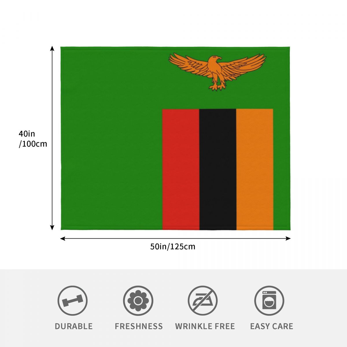 Cobertor com estampa da bandei - Home Decor Zambia avaliação e preço