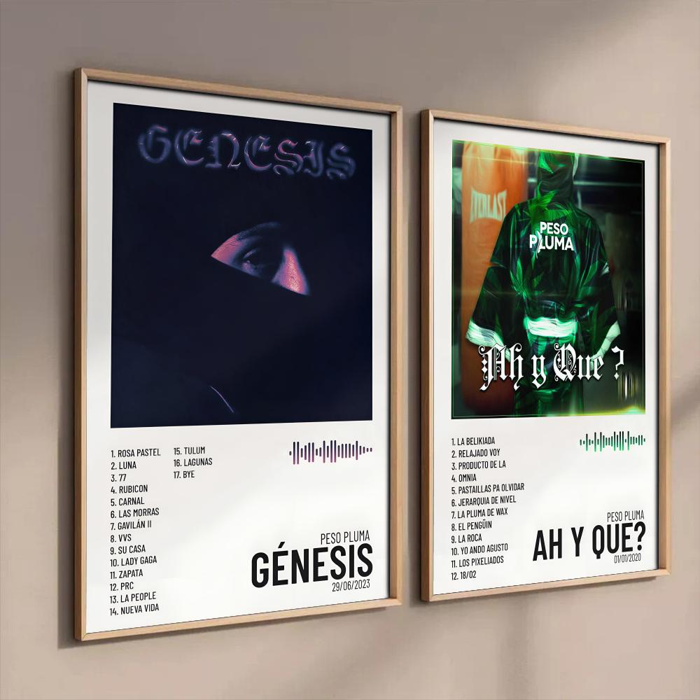 P-Peso P-Pluma Álbum Poster Ad - Home Decor Living Room Ideas avaliação e preço