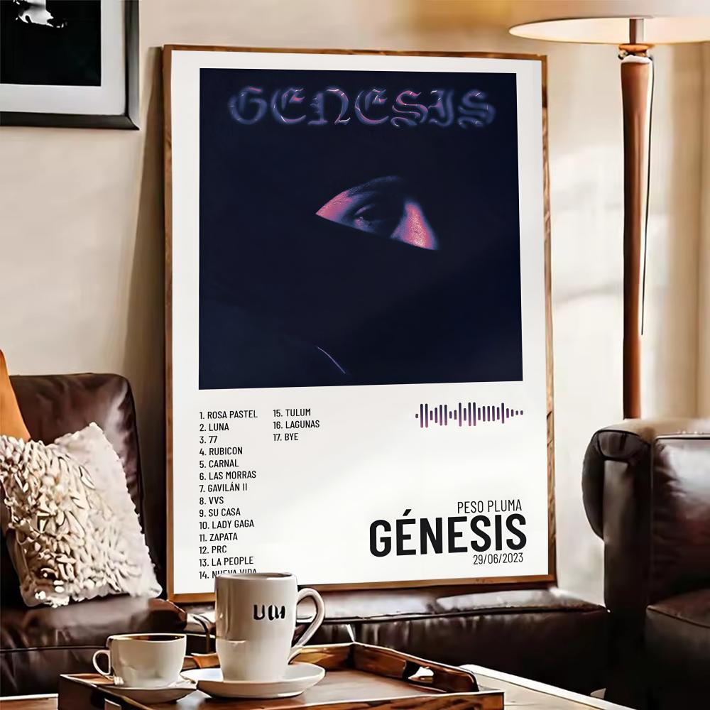 P-Peso P-Pluma Álbum Poster Ad - Home Decor Living Room Ideas avaliação e preço