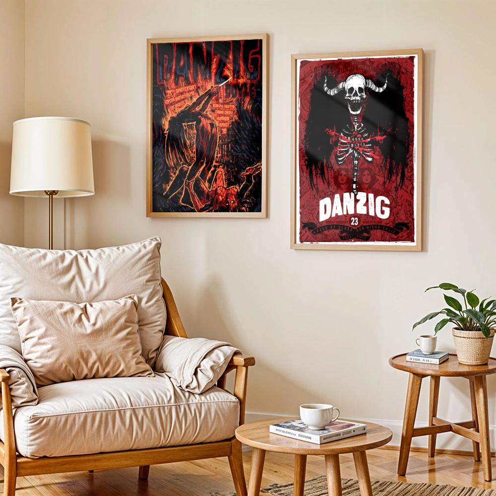 Pôster de Banda de Heavy Metal - Home Decor Living Room Ideas avaliação e preço