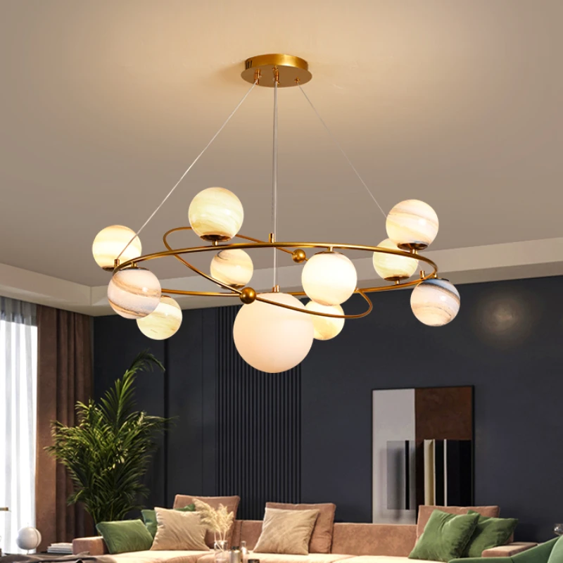 Nordic planeta lustre de teto  - Hanging Moon Lamp avaliação e preço