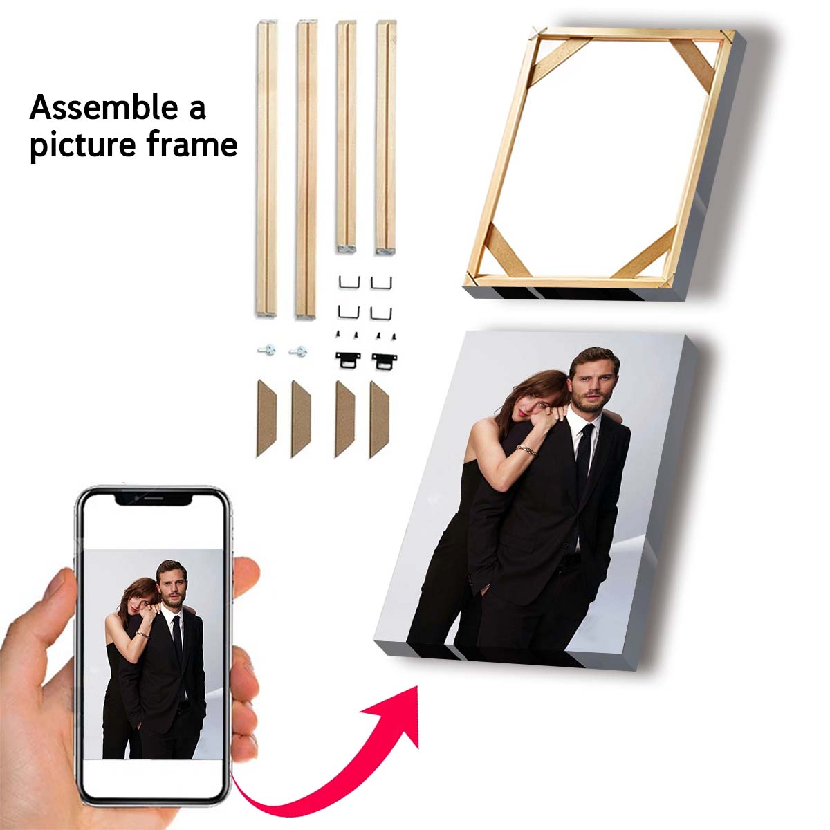 Pintura em Tela Personalizada  - Home Decor Rustic avaliação e preço