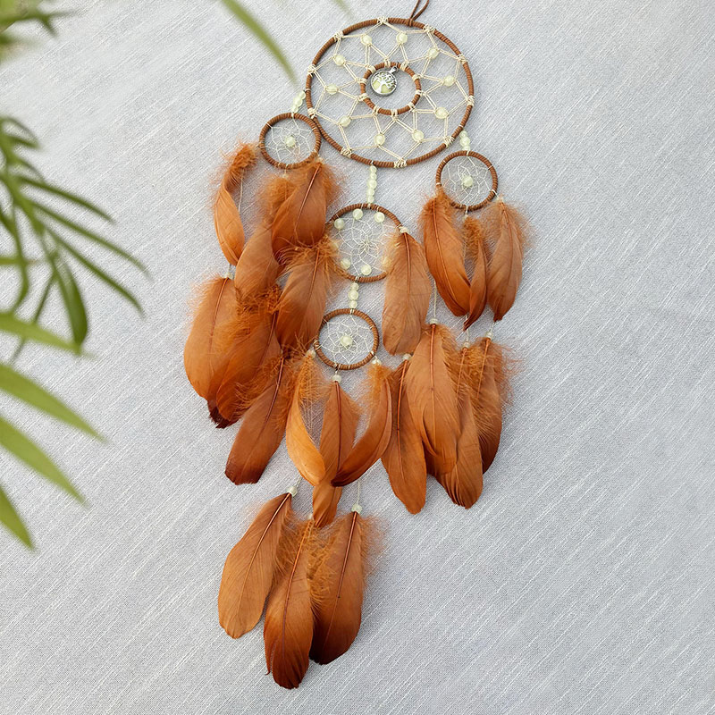 Boho sonho apanhador mão-tecid - Boho Wind Chimes avaliação e preço