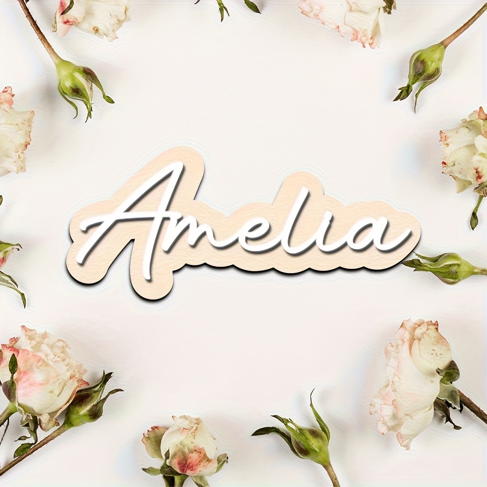Placa de Nome Personalizável e - Home Decor Rustic avaliação e preço
