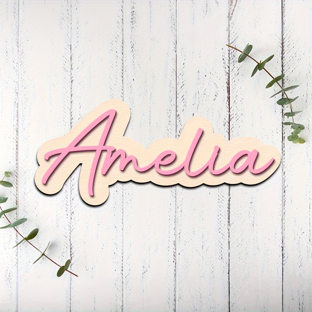 Placa de Nome Personalizável e - Home Decor Rustic avaliação e preço