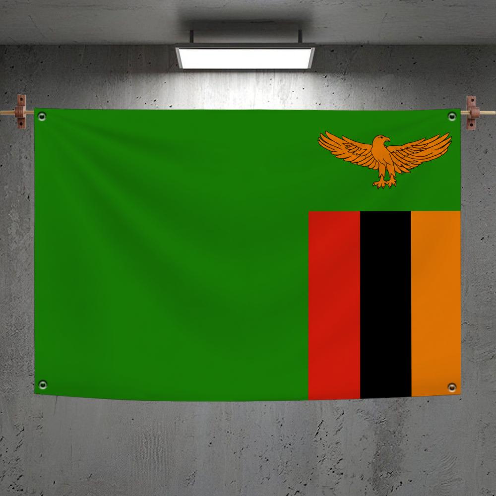 Bandeira da Zâmbia personaliza - Home Decor Zambia avaliação e preço