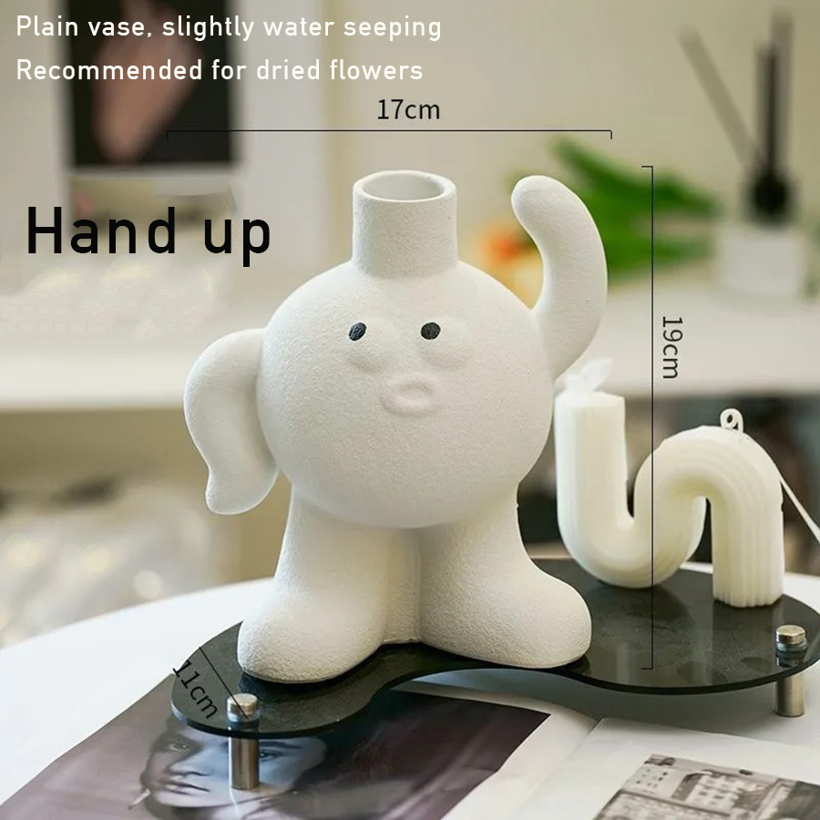 Vaso de flores de cerâmica cri - Home Decor Emoji avaliação e preço
