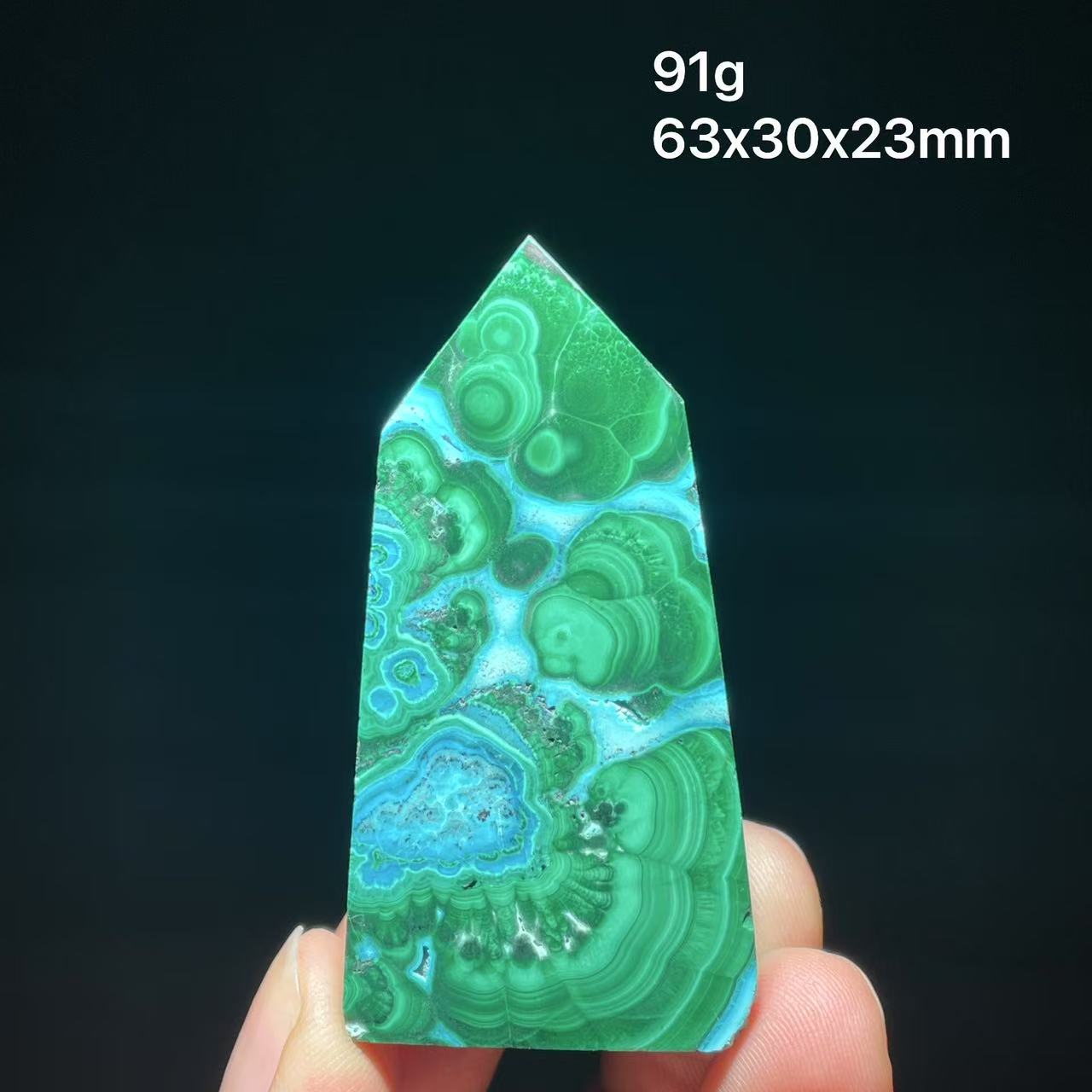 Torre de Pavão de Malaquita 10 - Home Decor Zambia avaliação e preço
